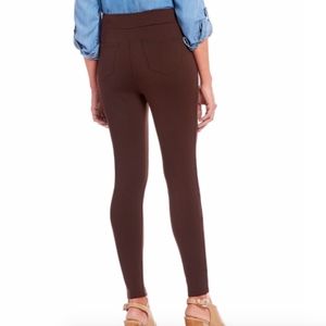 Brown Double-Knit Leggings